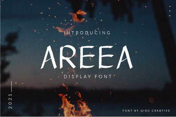 Areea: A Versatile Display Font for Crafters