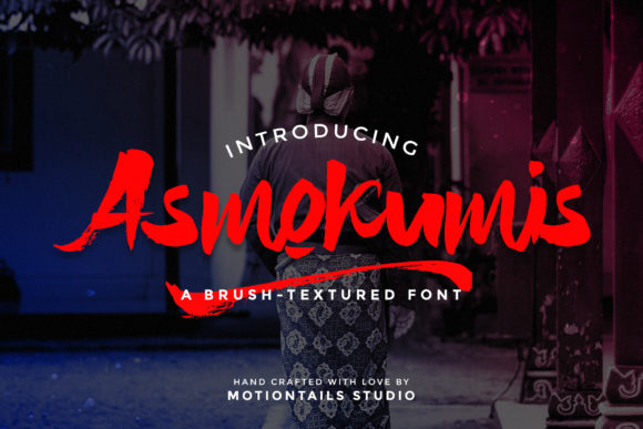 Asmokumis: A Display Font That Builds Brand Recognition