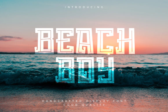 Beach Boy Font for Web Design