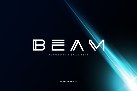 Beam: A Futuristic Display Font