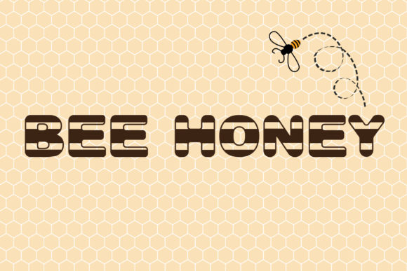 Bee Honey Font: Bold & Unique
