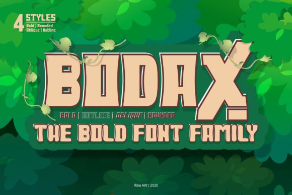 Bodax: A Display Font That Anchors Editorial Mood