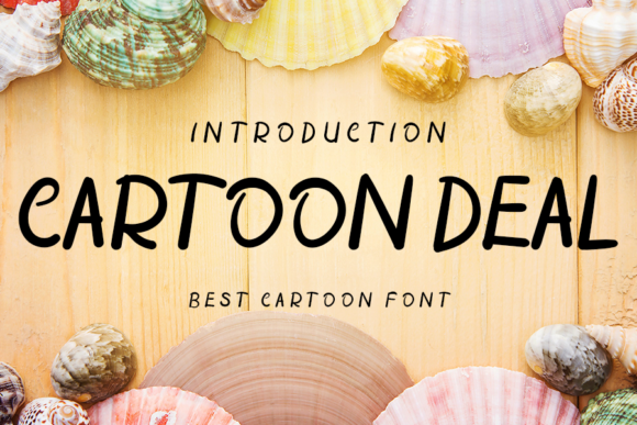 Cartoon Deal: A Friendly Display Font for Digital Brands