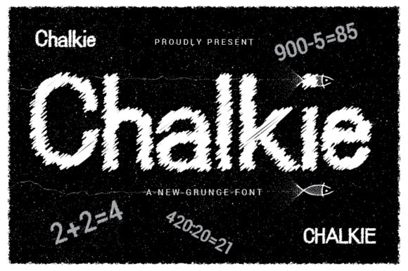 Chalkie: A Playful Display Font That Feels Like Handmade Magic