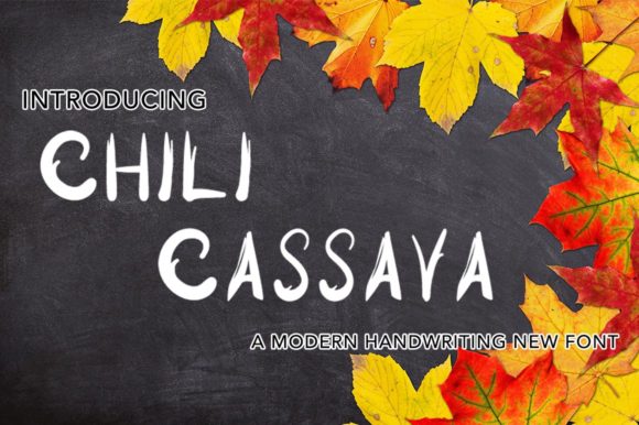 Chili Cassava: A Quirky Display Font