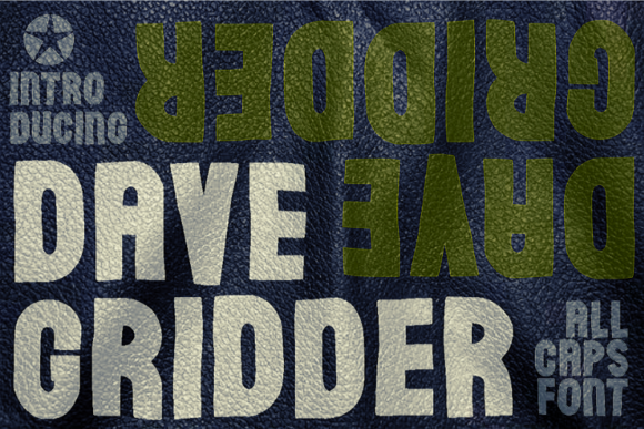 Dave Gridder: A Display Font That Anchors Your Digital Brand