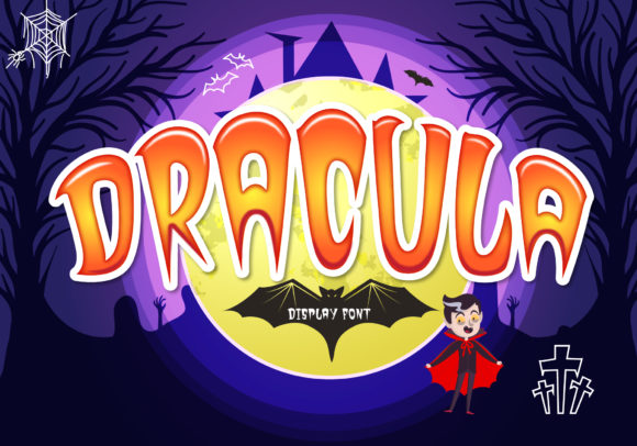 Dracula: A Bold Display Font for Standout Branding