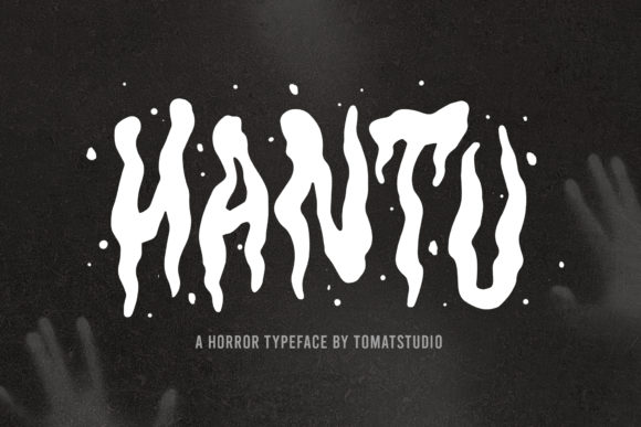 Hantu: A Spooky Display Font for Editorial Impact