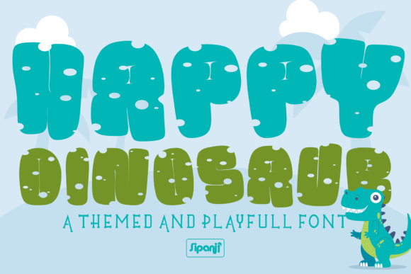 Happy Dinosaur Font Review