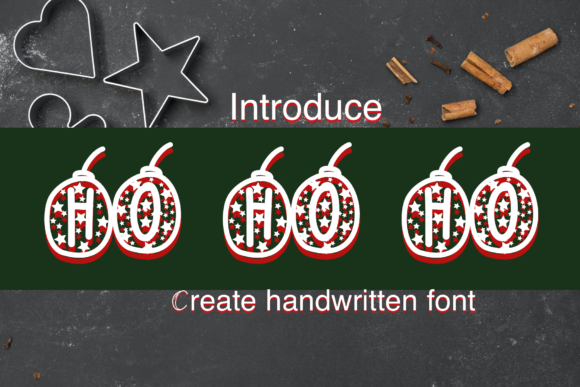 Ho Ho Ho Font: Festive Display Type for Holiday Branding