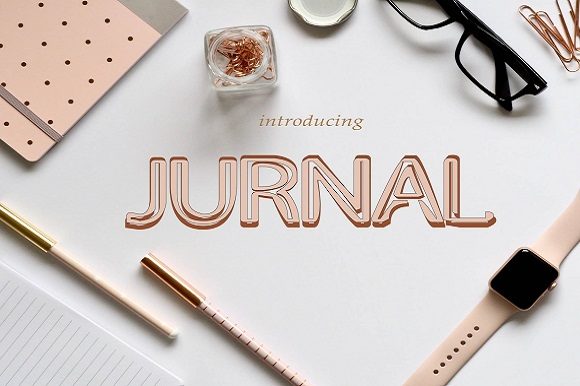 Jurnal Font for Business Branding