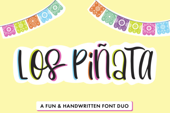 Los Pinata: A Handwritten Font for Web Design