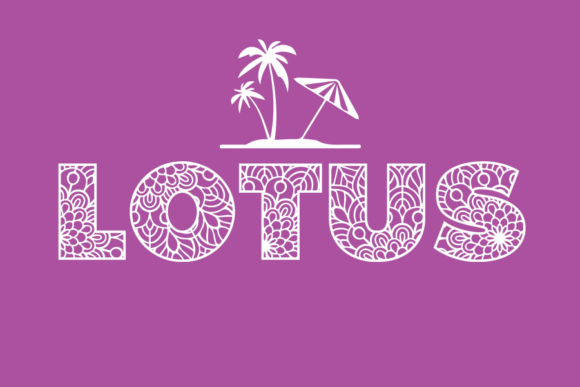 Lotus: A Bold Font for Business Branding