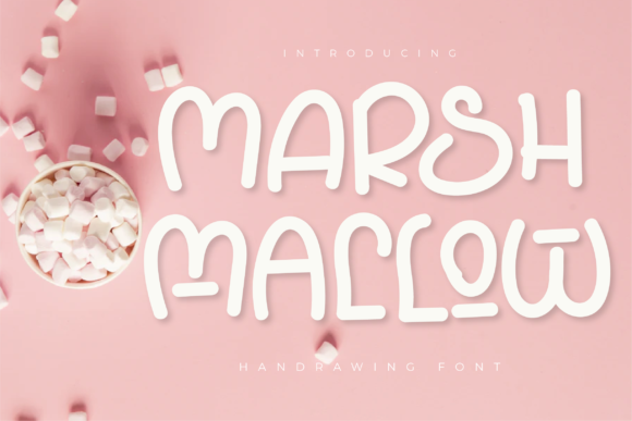 Marshmallow: A Joyful Display Font for Digital Branding