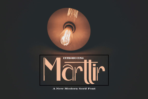 Marttir: A Display Font That Elevates Editorial Design