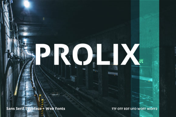 Prolix: A Display Font That Cuts Through the Scroll