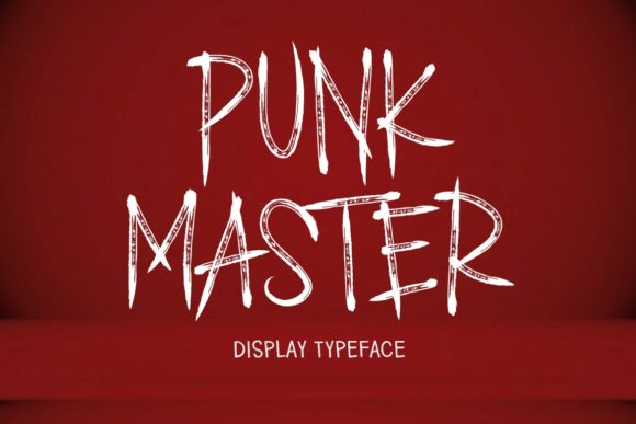 Punk Master: A Clean, Standout Display Font for Makers
