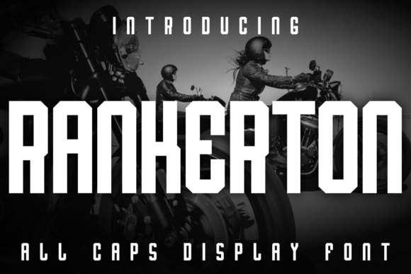 Rankerton: A Bold Display Font