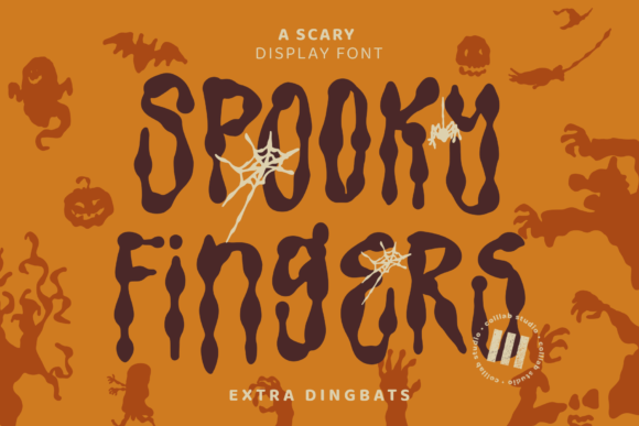 Spooky Fingers: A Halloween Font for Web Design