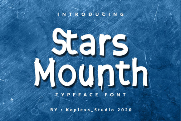 Stars Mounth: A Joyful Display Font